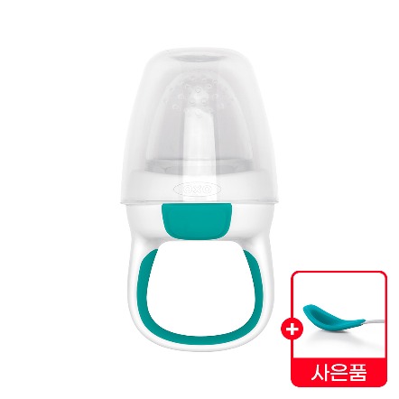 [한국공식] 옥소 토트 유아용 실리콘 과즙망 - 청록